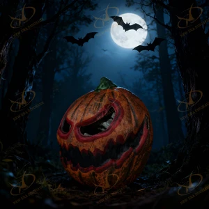 Realistic Pumpkin Halloween Cosplay Mask PU Material Breathable Full Face Trendy Design for Adult Party Use