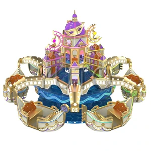 Factory Price Crazy Venice Spaceship Spinning Carnival Top Rides for Sale Made in China