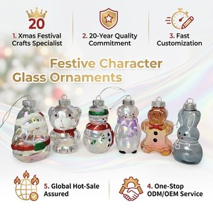 Colorful Design Custom Christmas Tree Ball Hanging Christmas Tree Orcheon 6cm 7cm Cartoon Balls Gift Set Christmas Decoration