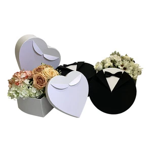 Flower Gift Set 2-piece Father's Day Gift Set Contains 2 Pieces of Factory Straight Hair