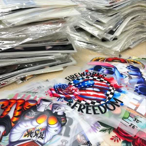 Quick Turnaround to Europe Bastille Day Heat Transfer Stickers for July 4th Premium High-Elasticity DTF Transfers Fast Delivery