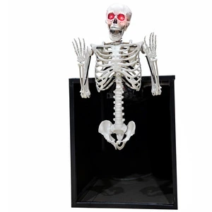 Realistic Halloween Horrible Character Animated LED Haunted House Ghost House Decoration Durable Rechargeable Steel Plastic