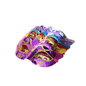 Elegant Glitter Venetian Mask Masquerade Carnival Halloween Christmas Party Costume Cosplay Mask Unisex