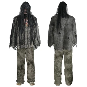Halloween Wholesale Horror Party Skeleton Stage Costume Cosplay Jumpsuit Screaming Demon Ghost Costume