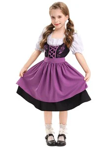 Children's Clothing for the German Beer Festival - Munich Beer Dress Set for Stage Performance