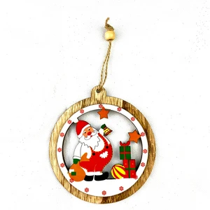 New Products 2025 Christmas Tree Decoration Wooden Items Party Supplies Christmas Gift Ornament