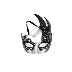 Halloween Carnival Party Parades Sexy Lace Cover Ostrich Feather Masks Masque Feather Handheld Lace Feather Mask with Stick