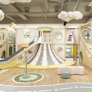 Commercial Innovative America Indoor Playground Large Jungle Adventure Themed With Trampoline Park By Xiujiang Amusement