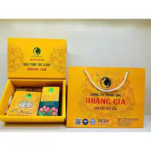 SBC Hoang Gia Premium Health Gift Set 3-Bo Chinh Ginseng Flower Tea for Wellness