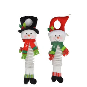 2023 Trending Products Christmas Tree Ornaments Snowman Telescopic Rod Santa Claus Decoration Festive & Party Supplies