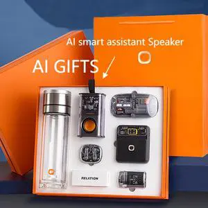 Latest New Intelligent AI Translator Custom Smart Voice Assistant Gift Set Portable New Products for Father's Day and New Year