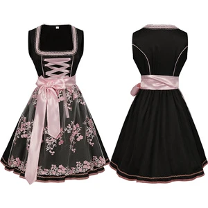 2025 Hot Selling Halloween Carnival German Oktoberfest Costume Suspender Suist Bavarian Women's Show Costume