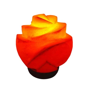 Pink Salt Flower Lamp Handmade Bedroom Table Lamp OEM ODM Manufacturer Custom Wholesale Product Manufacturing