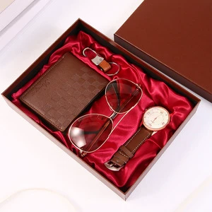 High-end Father's Day and Valentine's Day Wallet and Watch Gift Set Men's Business Watch Set