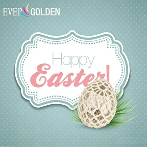 EG16052S 4x6CM Hot Selling Glass Easter Eggs for Easter Hanging Decoration for Easter' Gifts