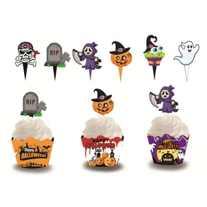 2021 New Products Cake Pop Sticks for Halloween Cupcake Toppers Cupcake Sticks