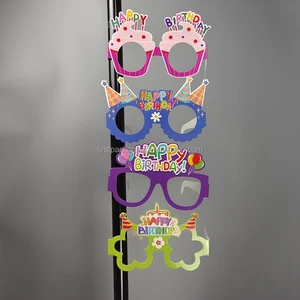 Fun Paper Eye Glasses Kids Festivals Including Halloween Graduation Christmas New Year Diwali Ramadan Easter Father's Day