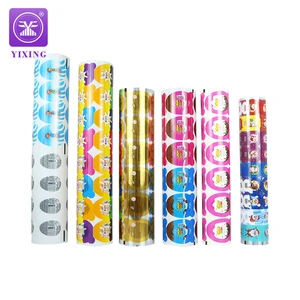 Customized Printing High Quality Candy Toy Chocolate Egg Pvc Pet Pp Ps Blister Roll Film for Surprise Eggs Packaging