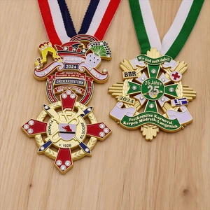 Wholesale Medal Suppliers Personalized Colorful German Festival Munich Oktoberfest 3D Enamel Carnival Metal Medal