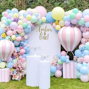 China Wholesale 10 Inch 2.2g Pastel Candy Colorful Latex Garlands Balloon Arch Kit Wedding & Birthday Party Decorations Globos