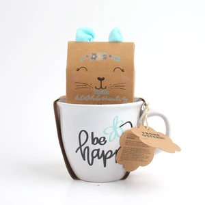 BespritGift Best Easter Gift Trending Custom Cute Mug Set Personalization Products Promotional Easter Gift Set Items for Friends