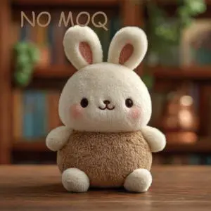 No MOQ Adorable Soft Plush Stuffed Bunny Rabbit Cute Squishy Cozy Stuffed Animal For Kids Home Decor Bedtime Gift