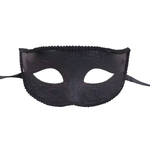 New Arrival Handmade Venetian Masquerade Masks Exquisite Carved Half Face Masks for Halloween Carnival Party