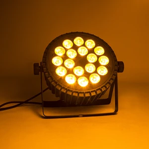 SHEHDS 18X18W Par Can RGBWAUV 6 In 1 Night Club Lighting With Dmx 512 Led Stage Lights For Wedding Party Uplight Disco Bars Dj
