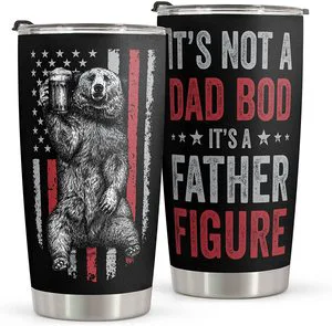Fathers Day Gift From Son Daughter Birthday Gifts for Dad Uncle Grandpa Husband Brother Stainless Steel Tumbler