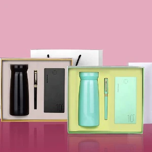 Hot Items Small Business Ideas Latest Luxury Promotional Gift Set/mother Day Gifts for Power Bank