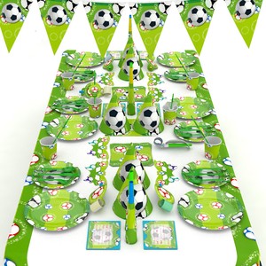 Worldcup Kids Birthday Party Decorations Set Rainbow Unicorn Party Supplies