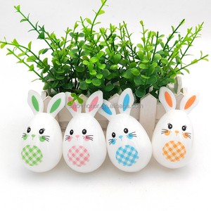 Most Popular Promotional Colorful Plastic Easter Eggs with Classic Style and Letterpress Printing for Easter Party Favors