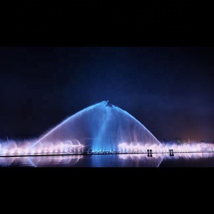 Arabic Countries Turnkey Service Large Scale Modern Outdoor Decorative Synchronized Floating Music Fountain Show For River