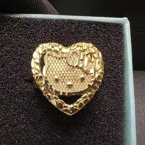 Fashion Rectangle/Heart Shaped Ring DIY Making For Couple Gift For Valentine's Day Birthday Gift