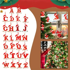 26 Small Resin Candy-Shaped Hanging Decorations DIY New Year & Christmas Ornament UV Printed Packed in Box Home Holidays
