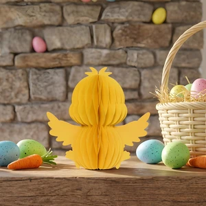 Umiss Eco-friendly Easter Decoration Chick with Magnet Easter Holiday Supplies ES-86