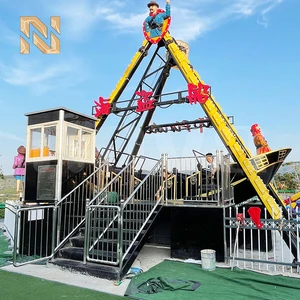 Nova Rides 24 Seats Pirate Ship Ride Black Pearl Pirate Ship Building for Theme Park Carnival Outdoor Playground for Sale