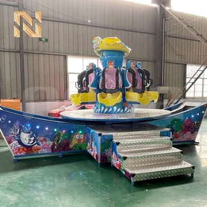 Nova Rides 8 Seats Octopus Ride Flying Car Portable Carnival Rides Tubs of Fun with Trailer for Amusement Park on Sale