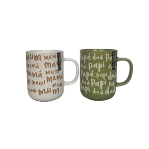 Newest Color Glaze Father's Day Mother's Day Gift Mug Dad's Mug