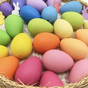 Plastic Bulk Easter Eggs for Gifts and Parties with Toys Inside-Classic Style Letterpress Printing