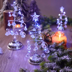 New Year's Music Box Crystal Ball Snow Boots Elegant Christmas Decorations Gift