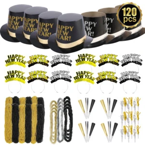 Modern Style Lightweight Comfortable to Use New Year Party Decoration Set Festive Celebration Props