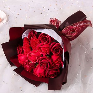 Mother's Day Gifts Soap Flowers Mother's Day Decorations Eternal Flowers Valentine's Day Gifts