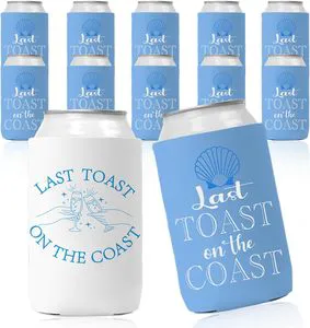 U-Meking Custom Bachelorette Can Cooler - Beach Coastal Party Favor For Bridal Shower Bridesmaid Gift Wholesale