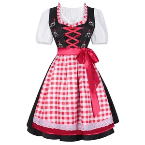 Women's Halloween Traditional German Festival Carnival Bavarian Oktoberfest Costume TRAD-006