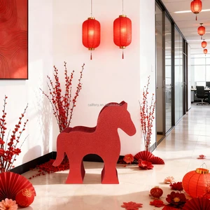 Chinese Style Large Paper Honeycomb 2026 New Year's Day Home Decorations Chinese Style Decorations