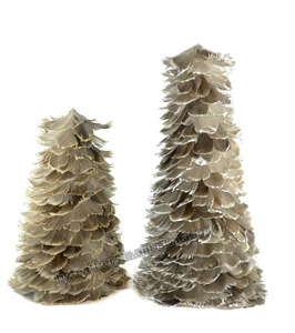 Natural Goose Feather Trees for Outdoor Interior Home Office Room Winter Christmas Holiday Party Decor Item Ornament Supply