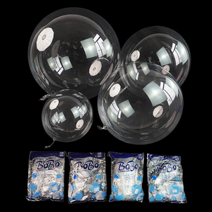 DIY 13/18/20/22/24/36 Inch Pre-stretched Clear Bobo Balloons Transparent Bubble Balloons For Wedding Birthday Decoration