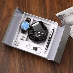 Tech Lover's Father's Day Gift Set-Wireless Charger Bluetooth Earbuds Smartwatch Electronics for Dad