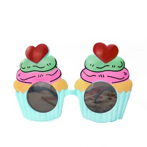 Hot Model Adult and Teenager Birthday Glasses New Letter Party Decorations Packaged in Bag for Celebrations